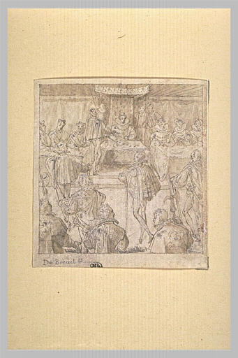 Banquet de l'Ordre du Saint-Esprit présidé par le roi