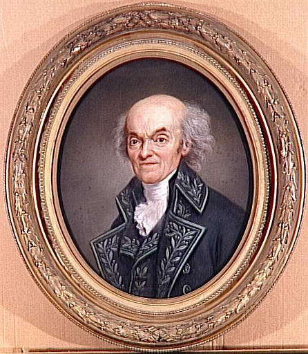 Portrait en buste de Joseph-Jérôme Lefrançois de Lalande, en habit d'académicien (1732-1807), astronome