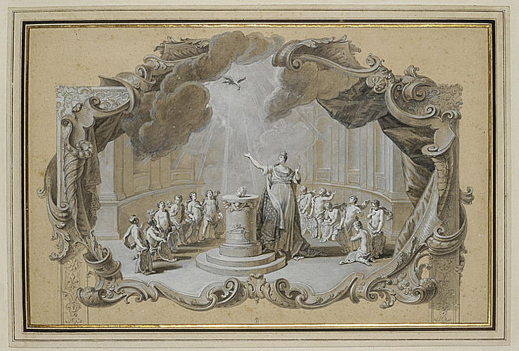 La France entourée d'enfants reçoit la Sainte Ampoule