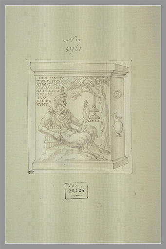 Un monument votif dédié à Pan