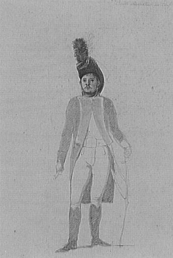 Portrait de M. Daure, ordonnateur en chef de l'armée d'Orient ; Hector d'Aure (1774-1846) , ordonnateur en chef de l'armée d'Orient (autre titre)