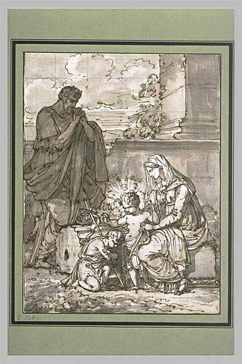 Sainte Famille avec le petit saint Jean