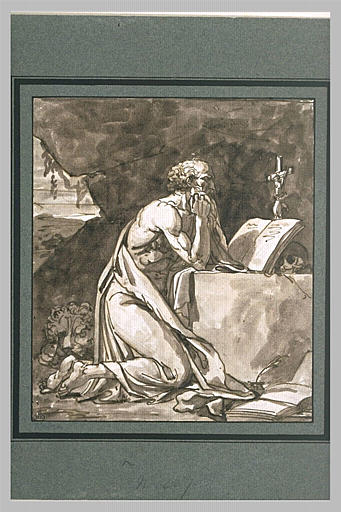 Saint Jérôme en prière