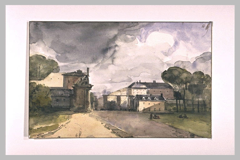 Entrée de la ville de Versailles du côté de l'Orangerie