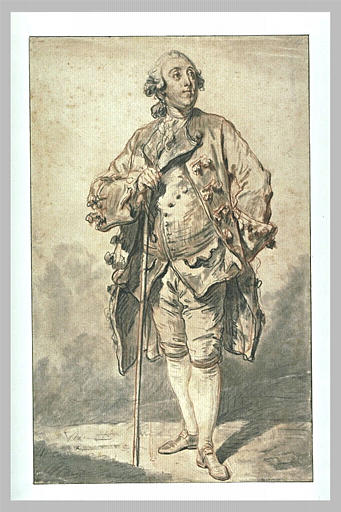 Portrait en pied présumé du duc d'Orléans, père de Philippe Egalité