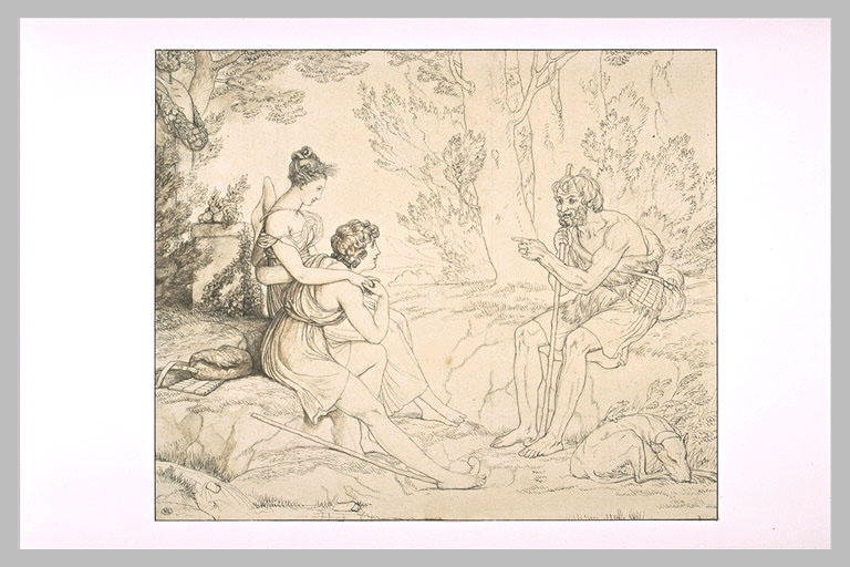 Philétas enseignant à Daphnis et Chloé