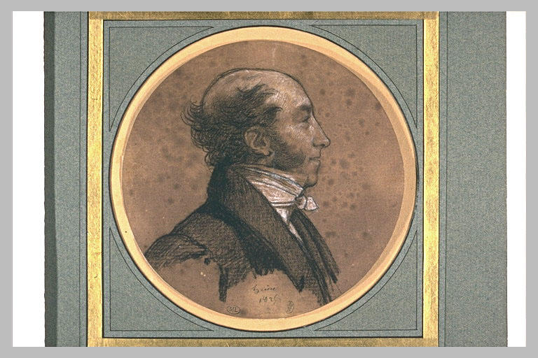 Portrait de M. Picot de l'Institut, peintre d'histoire