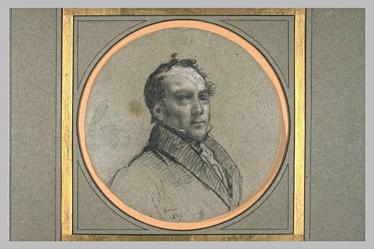 M. Dejuinne, peintre d'histoire, vu en buste, de trois quarts