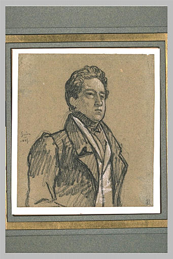 La baron Taylor, de l'Institut, dessinateur