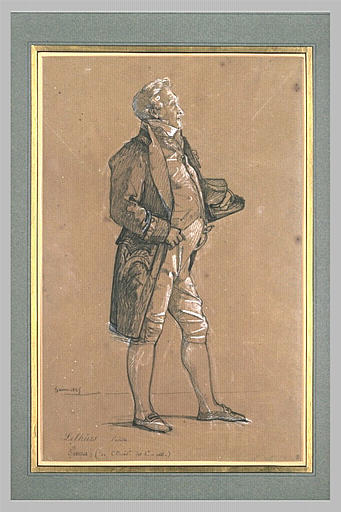 M. Lethière, peintre, en costume d'académicien