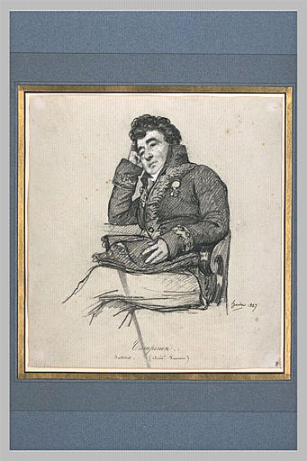 M. Campenon, en costume d'académicien