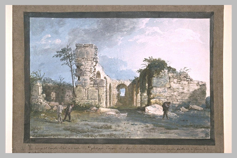 Ruines d'un petit temple de Saint Philippe d'Argino