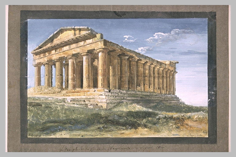 Ruines du temple de la Concorde à Agrigente