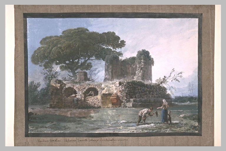 Un tombeau antique à Aderno situé dans le champ du chamoine Ciancio