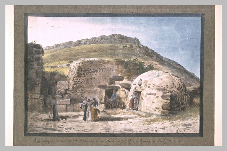 Les bains antiques d'eau chaude, dits de Saint Calogeno, à Lipari