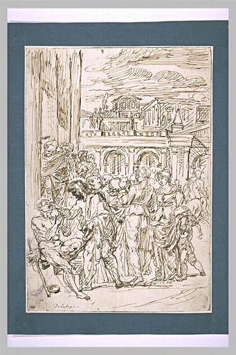 Jésus guérit un aveugle