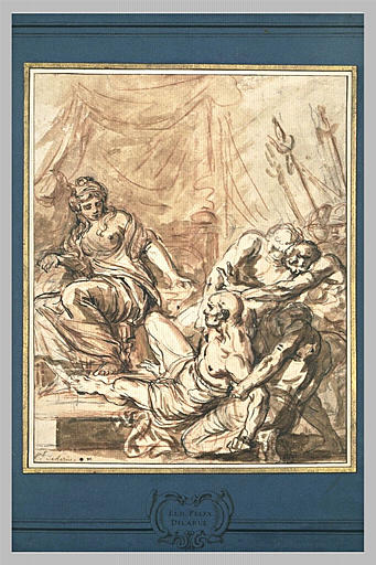 Dalila livrant Samson aux Philistins