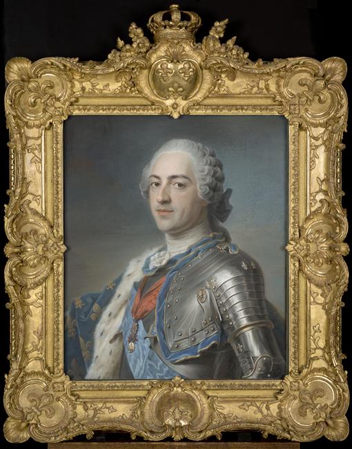Portrait de Louis XV en buste