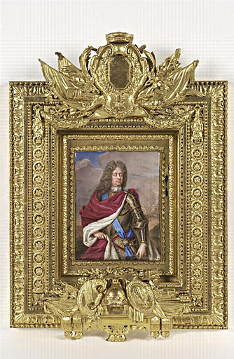 Portrait d'un guerrier revêtu d'une cuirasse