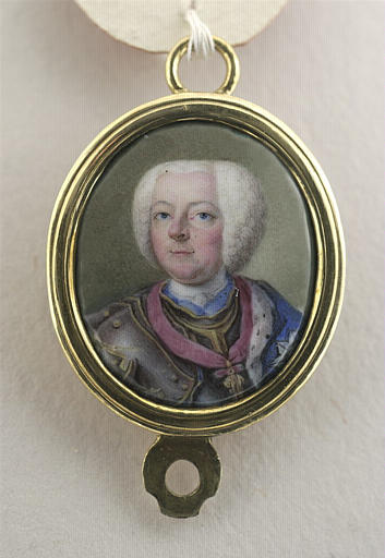 Portrait d'un guerrier, couvert d'une cuirasse