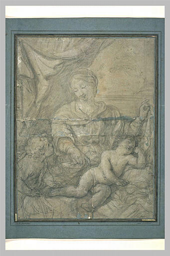 La Vierge avec l'Enfant et le petit saint Jean
