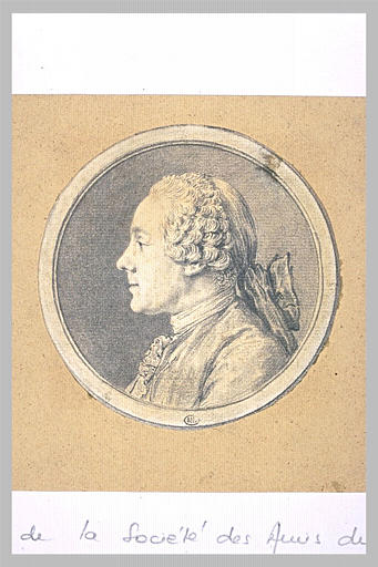 Portrait de M. de Lalive de Jully, en buste de profil à gauche
