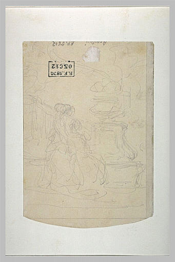 Femme assise avec un enfant, sur un banc