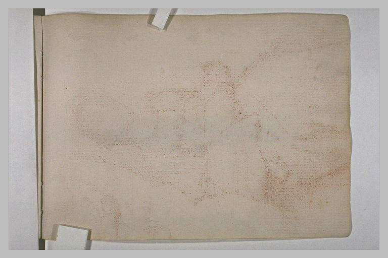 Décharge d'un dessin à la sanguine