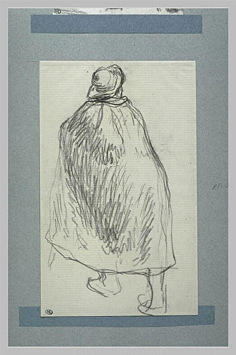 Etude pour Le berger et la mer d'après La Fontaine