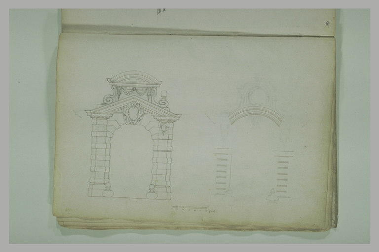 Etude d'architecture : deux portails