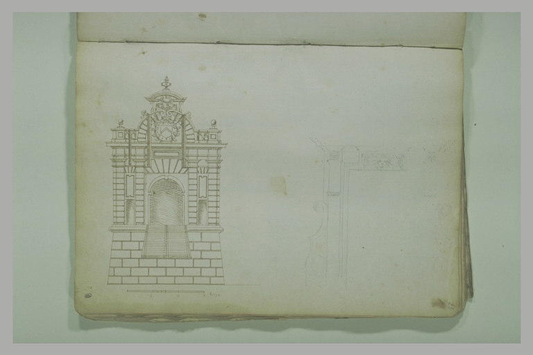 Etude d'architectures : pavillon avec pont-levi