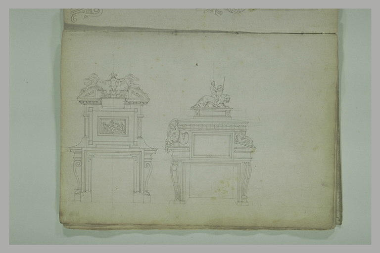 Etude d'éléments architecturaux : cheminées