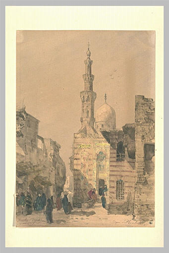 La mosquée Aboûl Ela à Boulaq, quartier du Caire
