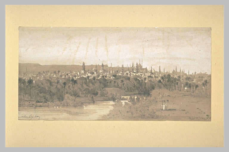 Vue de la ville du Caire
