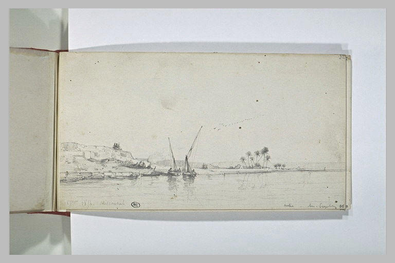 Paysage des abords du Nil