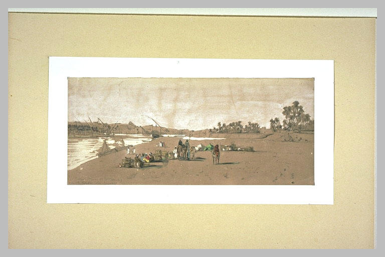 Assouan, vue prise de l'île Eléphantine