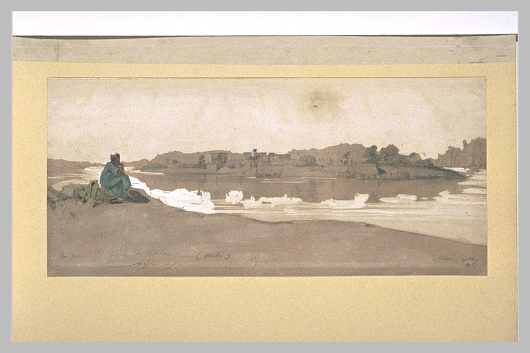 Vue de l'île de Philae