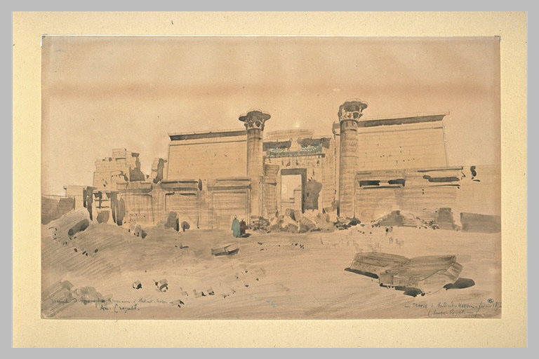 Temple d'Aménophis III à Médinet-Habou