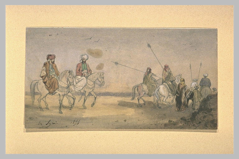 Etude de costume arabe