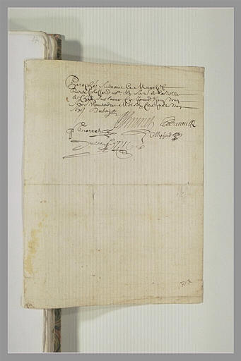 Note manuscrite