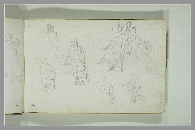 Croquis divers d'après Michel-Ange