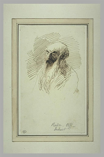 Portrait-charge de François Rude