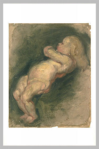 Etude d'enfant nu