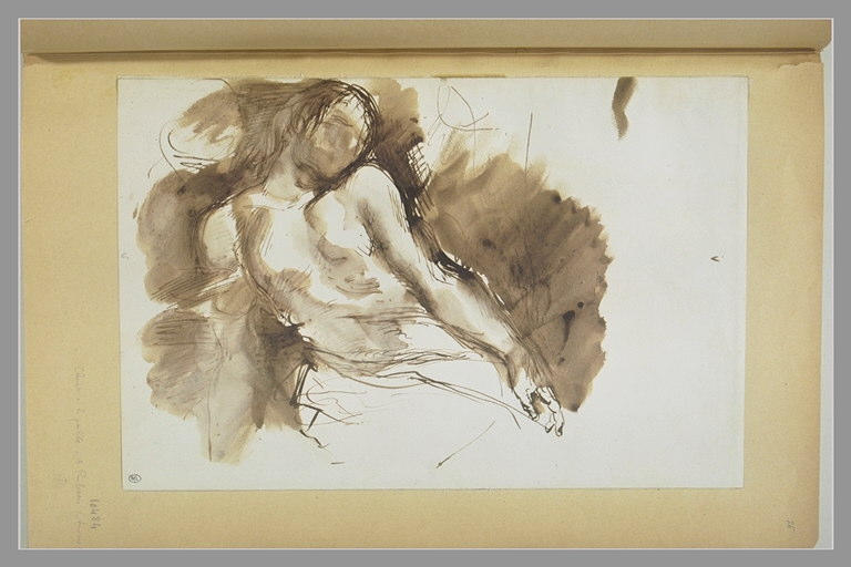 Etude d'aprés le Christ à la paille de Rubens