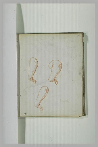 Bras de putto, en raccourci