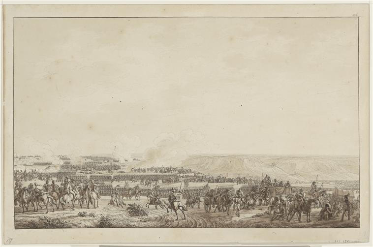 Engagement dans une plaine que bornent à droite de petites montagnes : Iéna ; La Bataille d'Iéna, 14 octobre 1806 (autre titre)