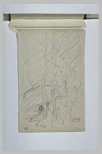 Deux personnages dans un bois