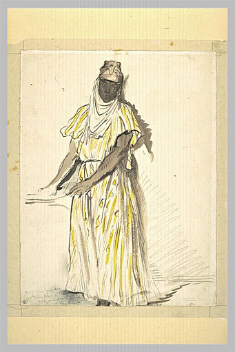 Femme noire d'Alger