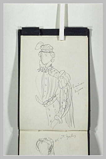 Homme en costume du XVIè siècle