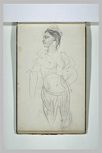 Études de négresse en pied